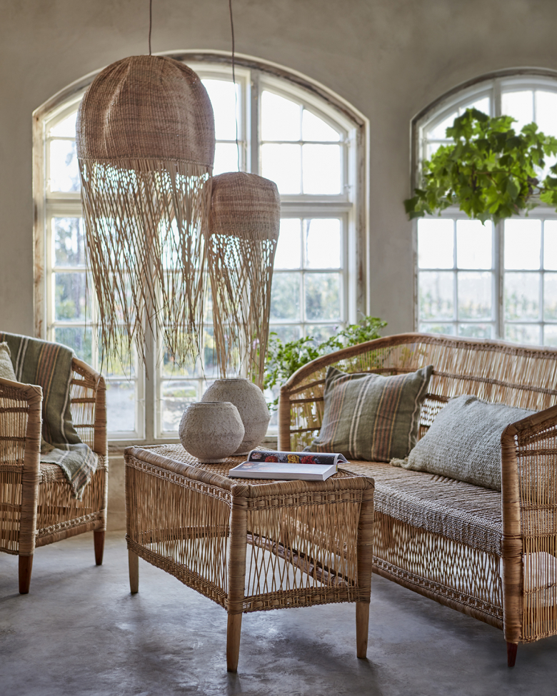 3-pack Paralume 'Nest' - Naturale