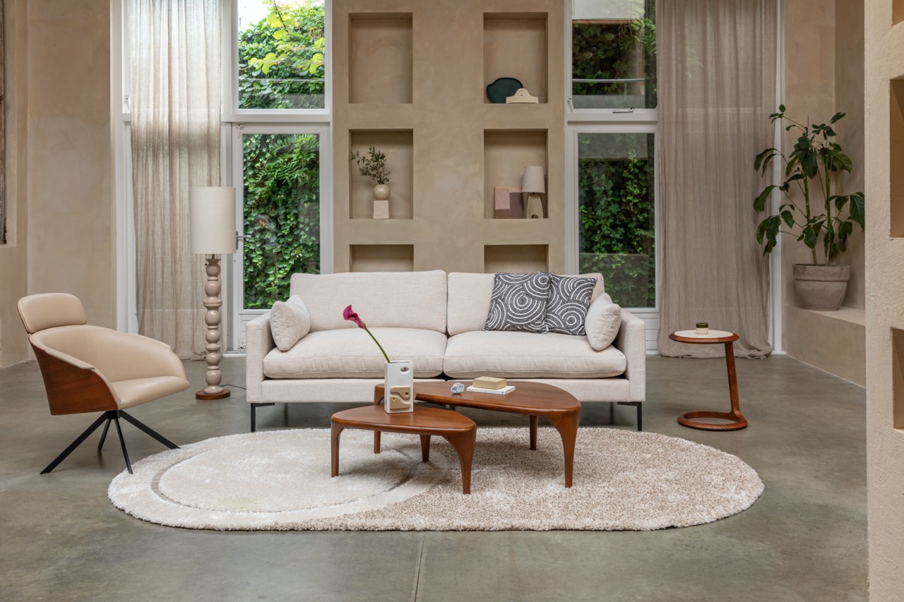 Poltrona 'Frie' - Beige