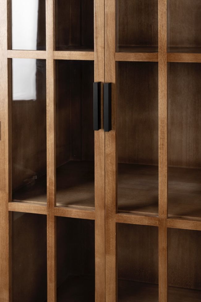 Libreria 'Yaz' - Marrone/Nero