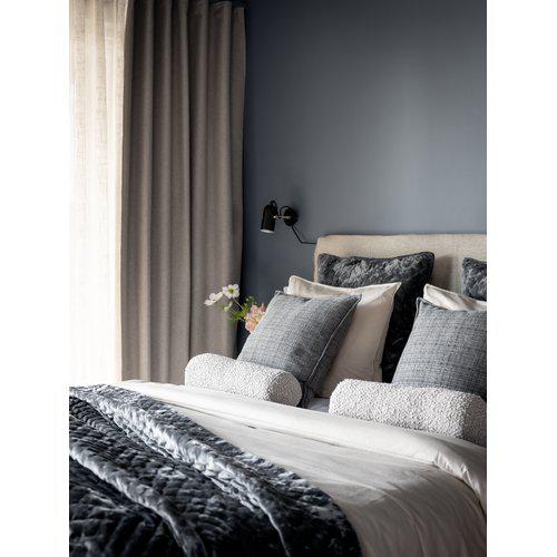 Coperta 'Cia' 260x260 - Grigio