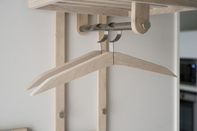 Gruccia 'Confetti' - Bianco pigmentato