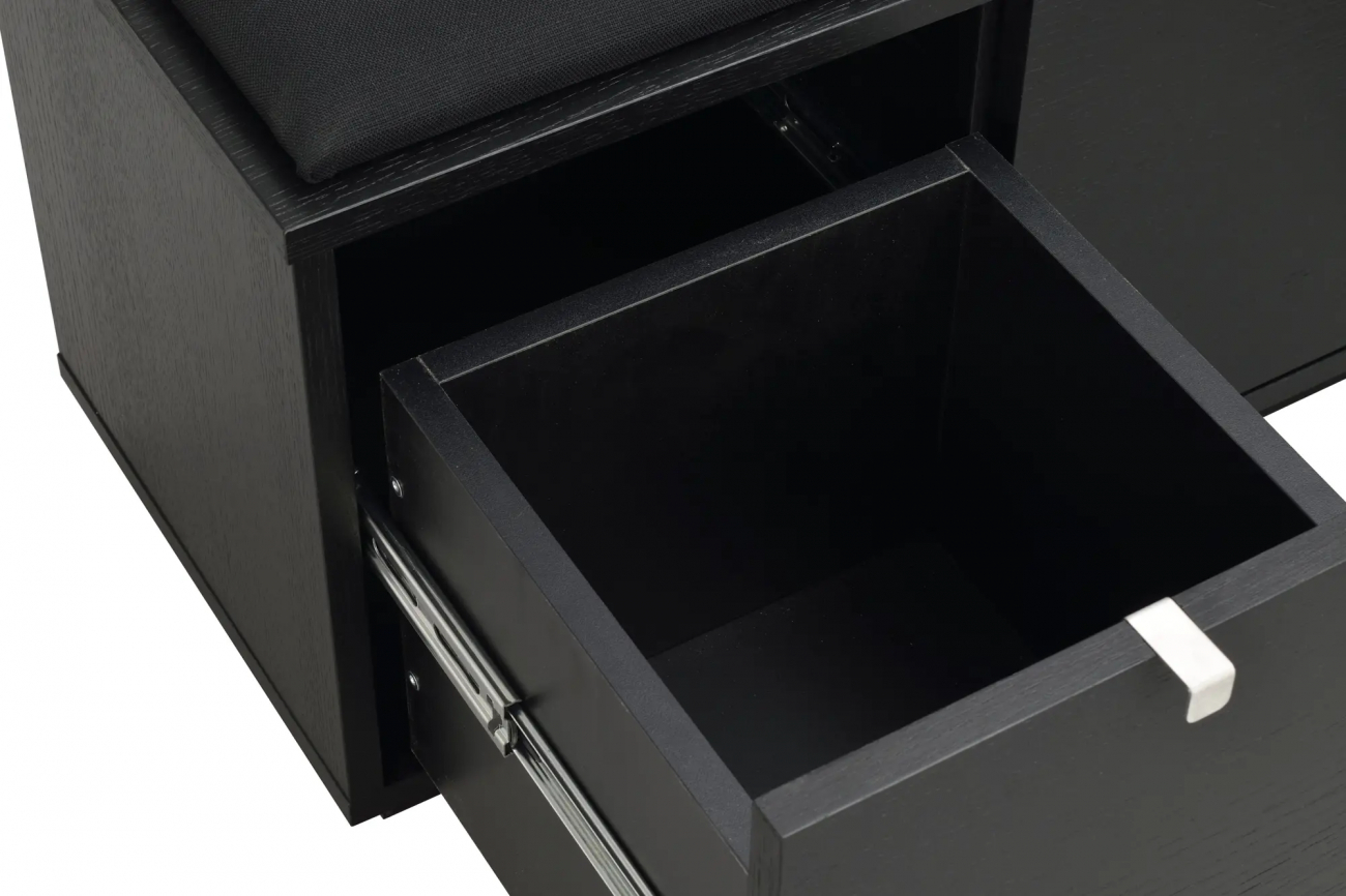 Panca 'Confetti' 70cm - Nero