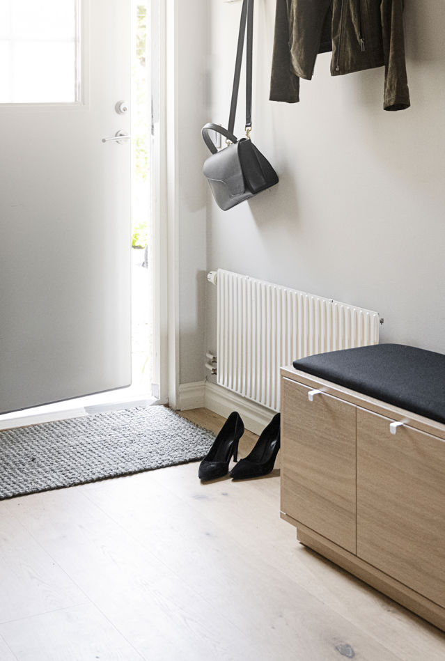 Panca 'Confetti' 106cm - Rovere/Nero