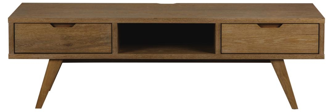 Mobile TV 'Cefal' - Naturale/Marrone