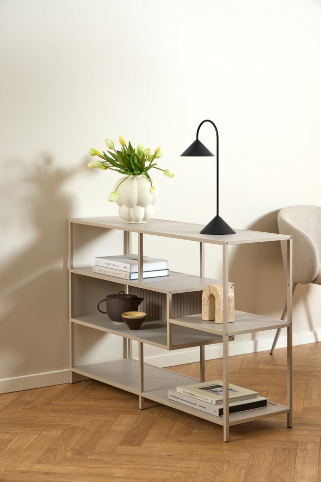 Libreria 'Seaford' 114x78cm - Grigio