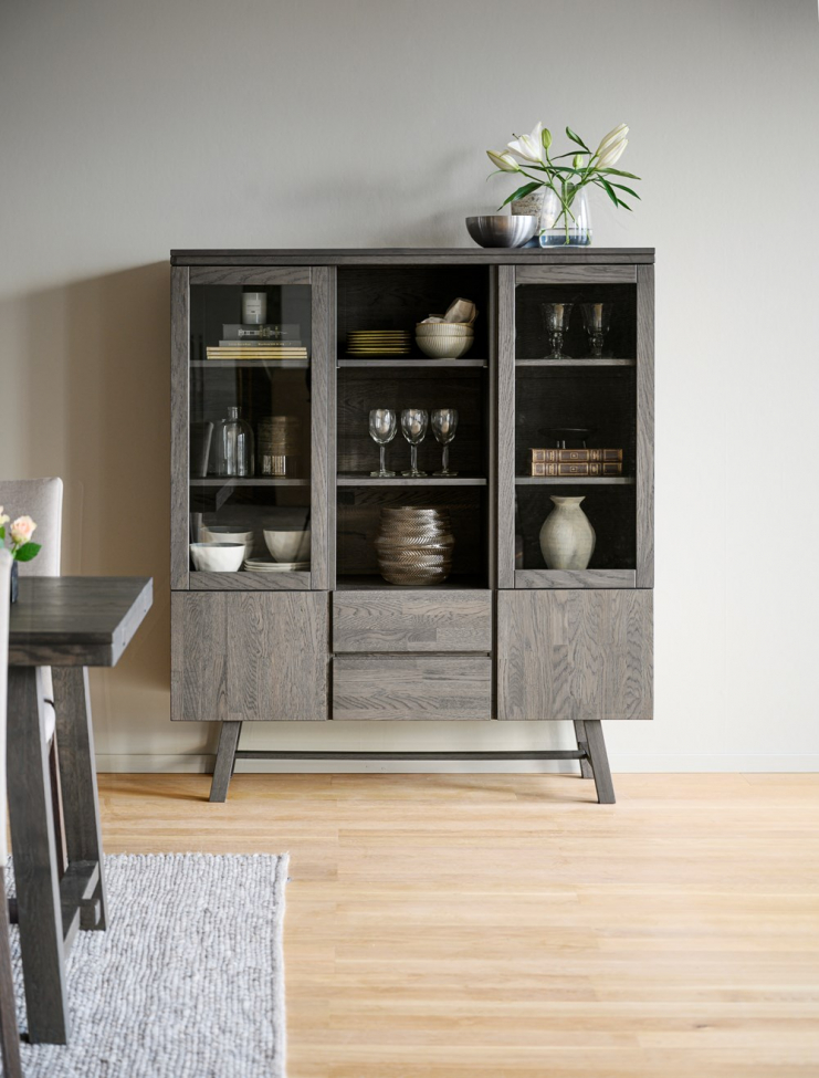 Armadio 'Brooklyn' - Marrone/Rovere