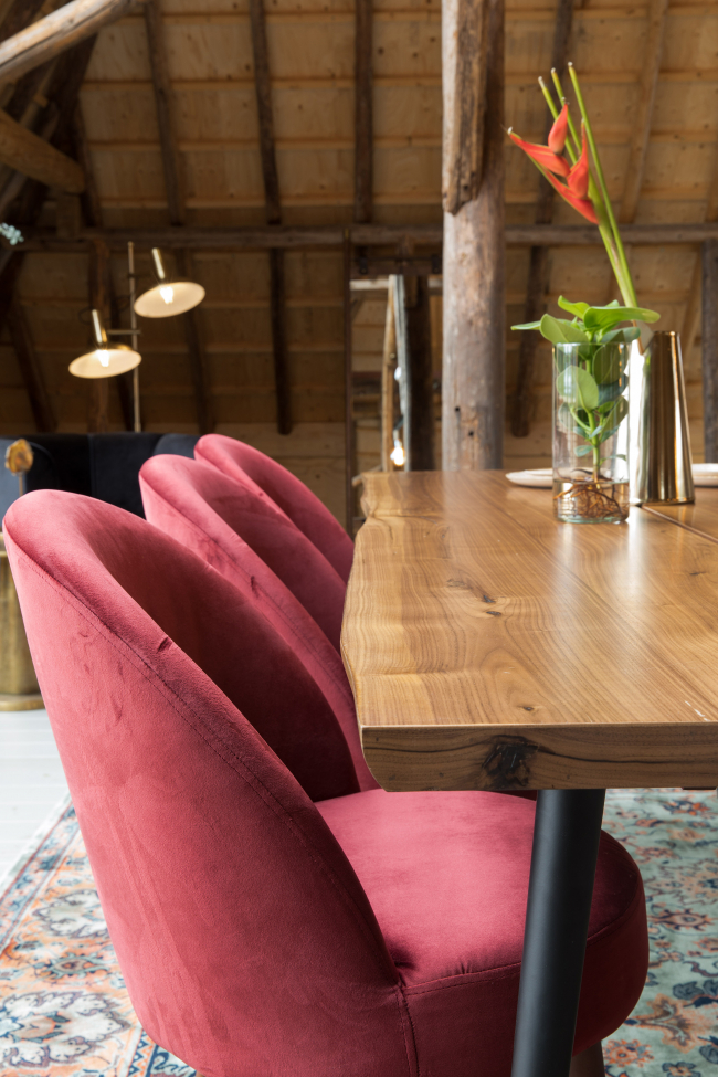 Sedia 'Barbara' - Rosso