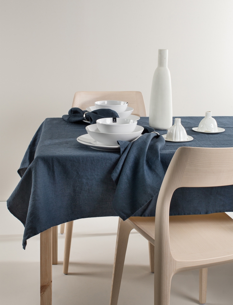 Tovaglia 'Sunshine' 145x330 - Blu scuro