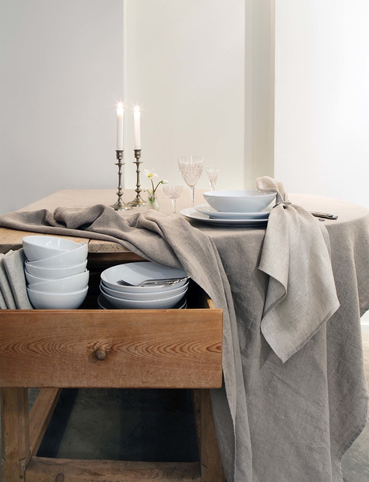 Tovaglia 'Sunshine' 145x330 - Naturale