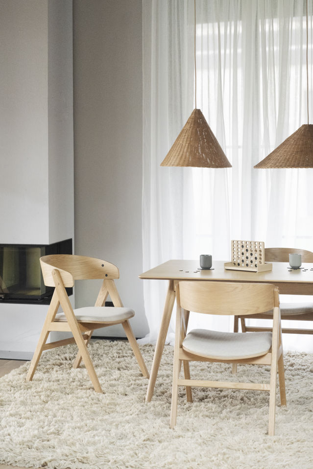 Tavolo da pranzo 'Yumi' 190x90cm - Rovere