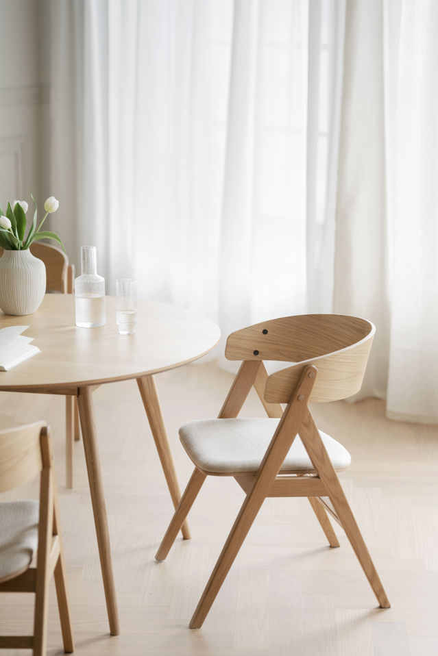 Tavolo da pranzo 'Yumi' Rotondo 115cm - Rovere