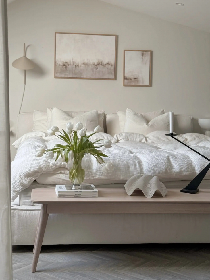 Panca 'Yumi' - Rovere sbiancato