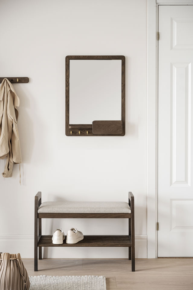 Panca 'Inverness' - Marrone/Beige