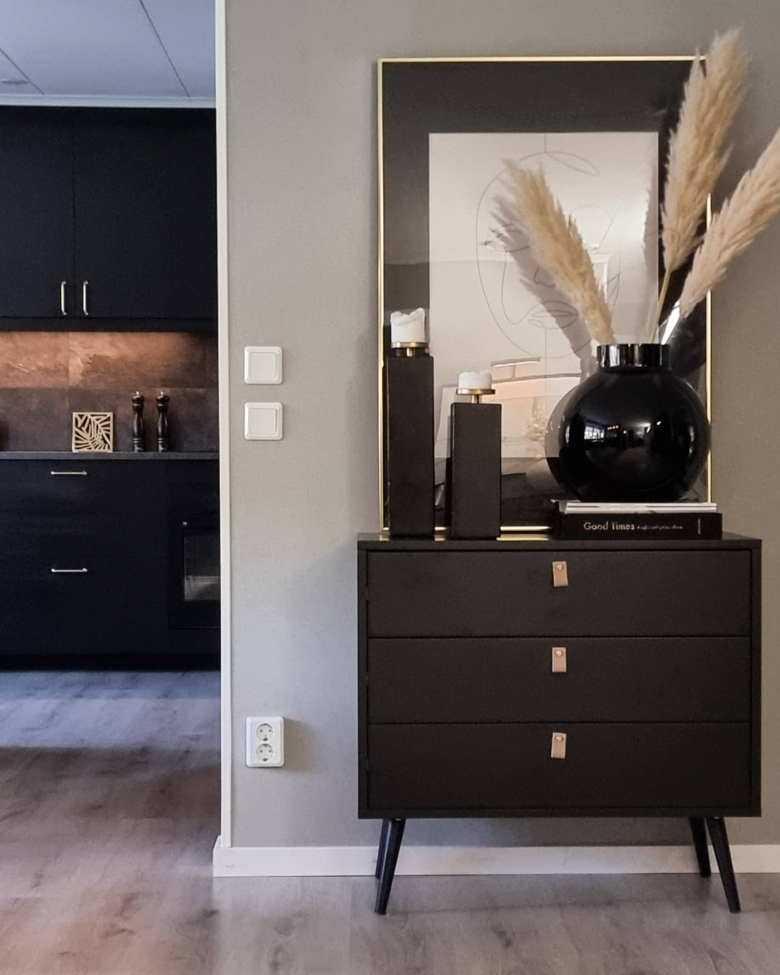 Comò 'Nordisk' - Nero