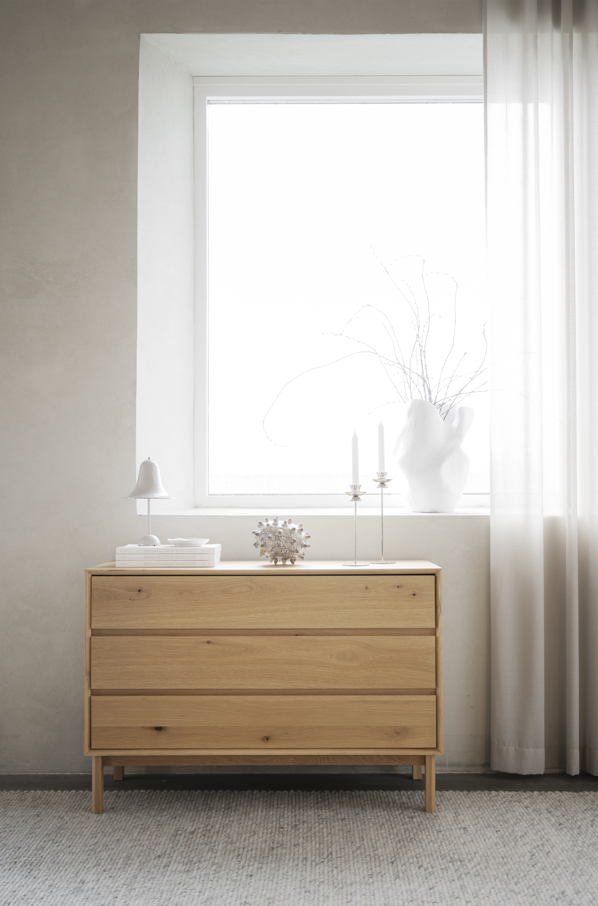 Comò 'Mackay' 3C - Rovere