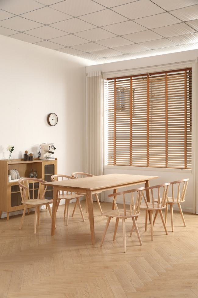 Tavolo da pranzo 'Saba' 180x90 cm - Quercia