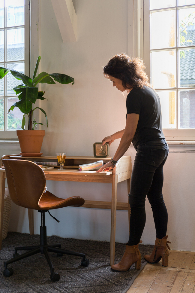 Sedia da ufficio 'Omg LL' - Marrone