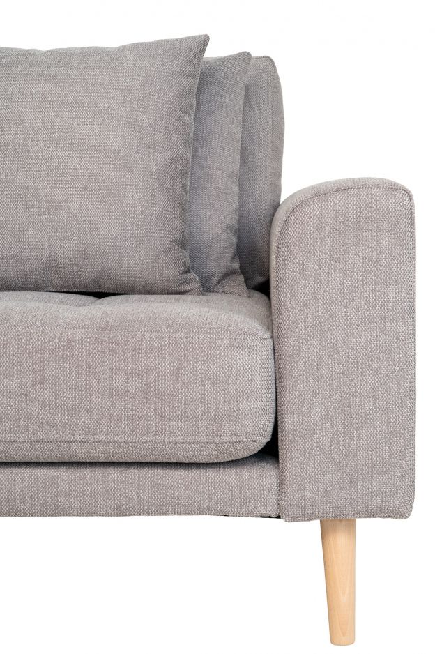 Divano 'Lido' Sinistra - Grigio chiaro