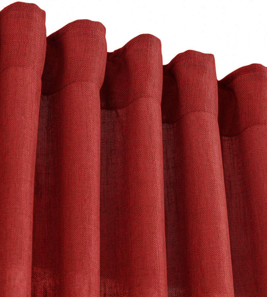 2-pack Tenda 'Cecil' 140x260 - Rosso