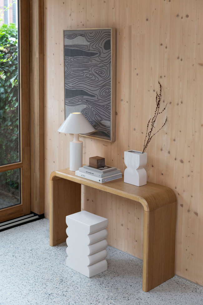 Panca 'Curves' - Beige