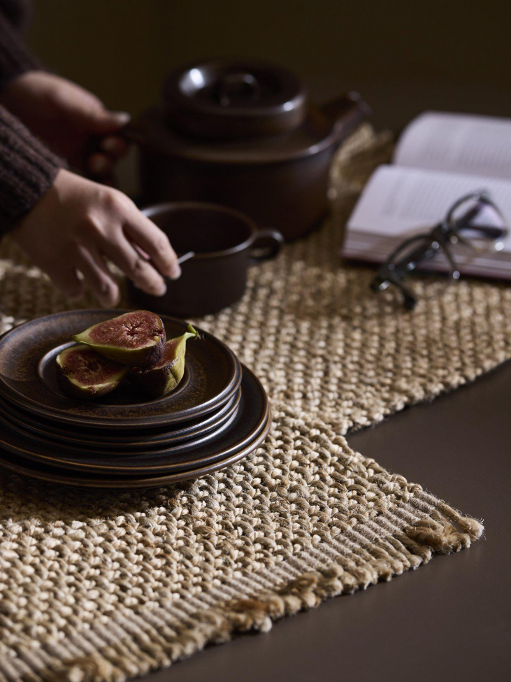 Runner 'Anita' 40x140 - Naturale