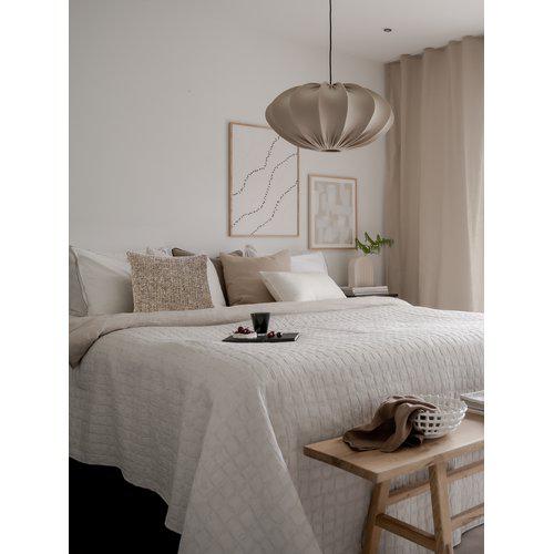 Fodera per cuscino 'Isa' 45x45 - Marrone