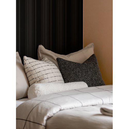 Fodera per cuscino 'Zayn' 45x45 - Grigio