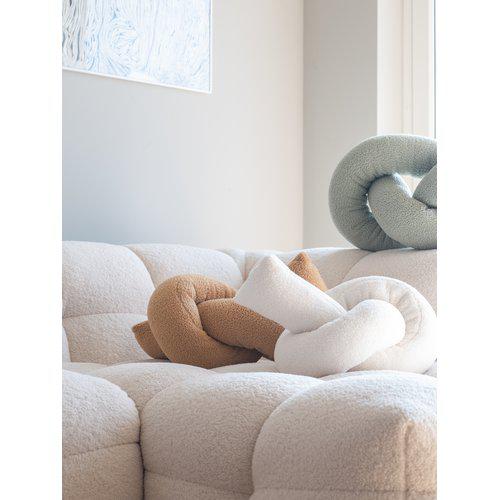 Cuscino decorativo 'Knut' 45x30x20 - Turchese