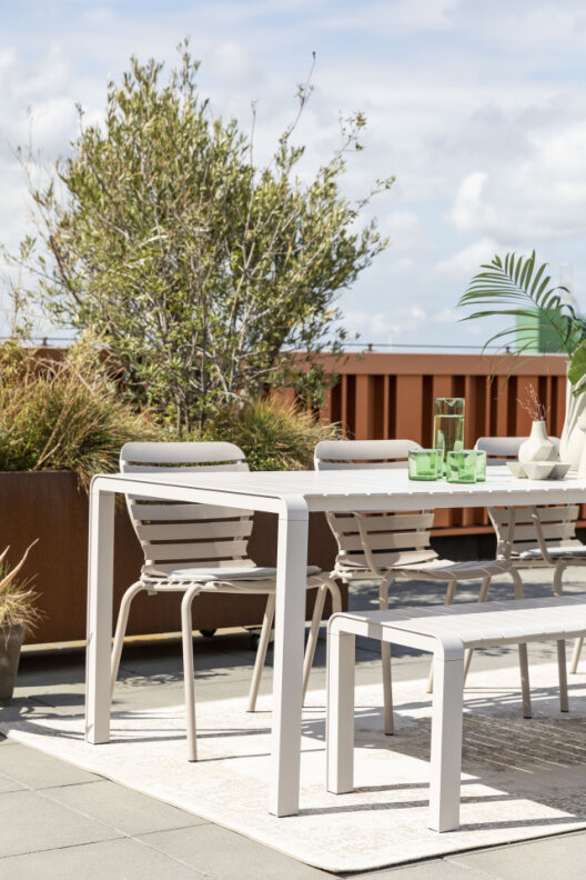 Panchina da giardino 'Vondel' - Bianca