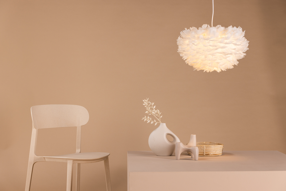 Lampadario 45x45 'Lovisa' - Bianco