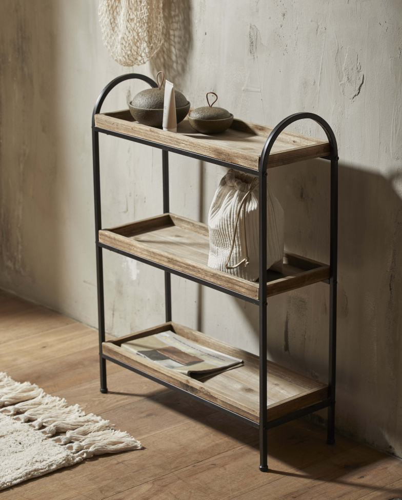 Mensola 'Patna' - Ferro/Legno