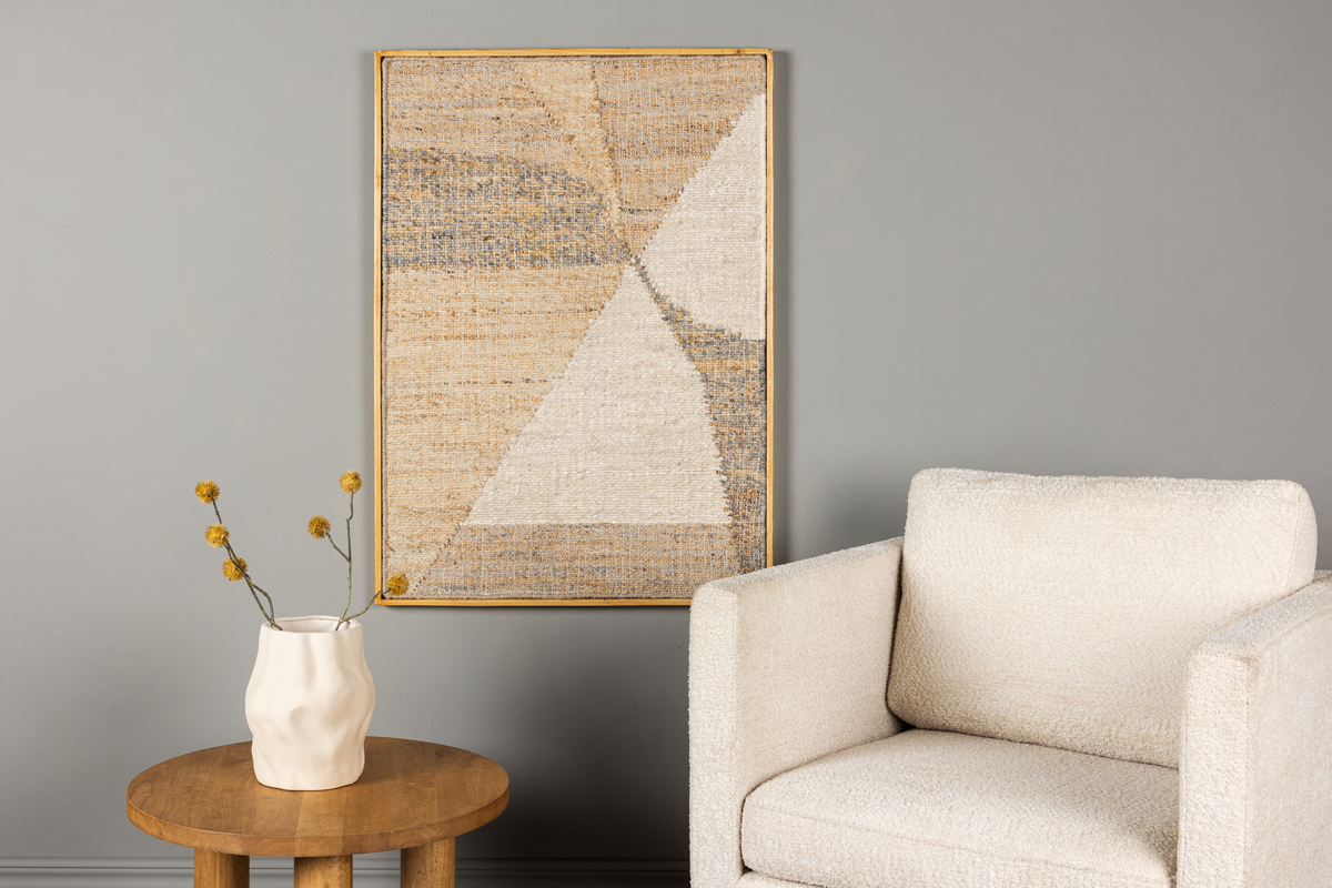 Tappeto da parete 'Sala' 70x100 cm - Beige