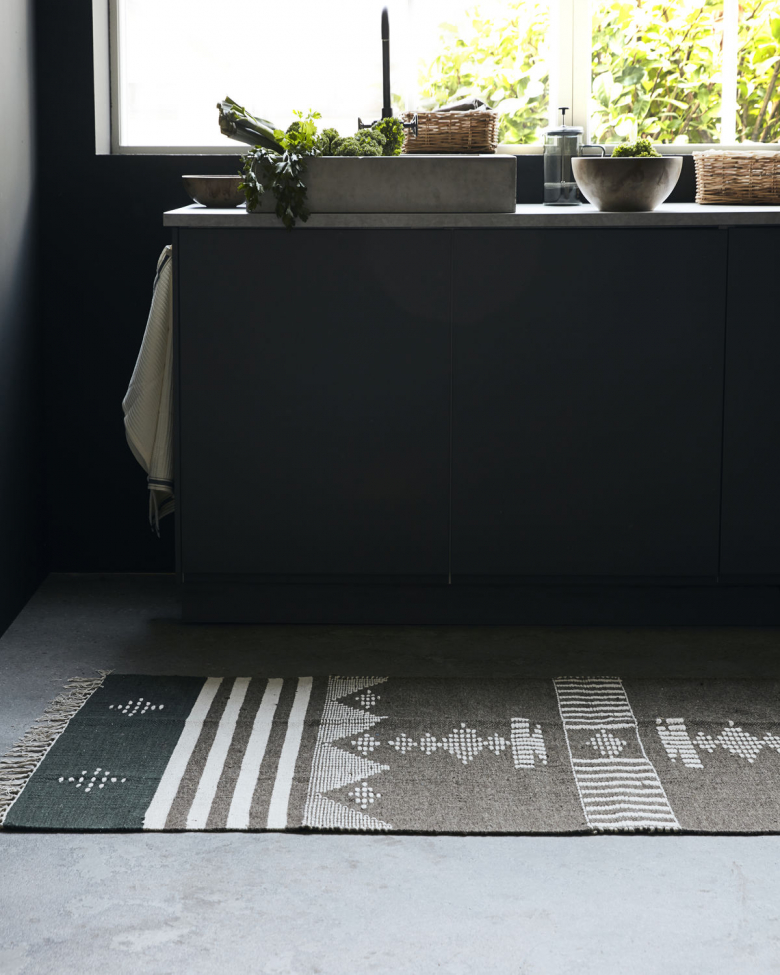 Tappeto 'Coto' 200x90cm - Marrone