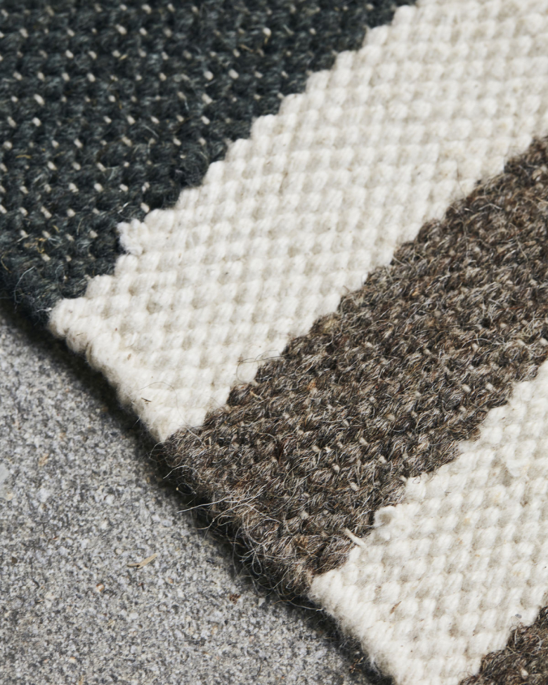 Tappeto 'Coto' 200x90cm - Marrone