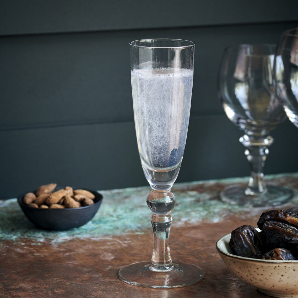 Bicchiere da champagne 'Main' - Trasparente