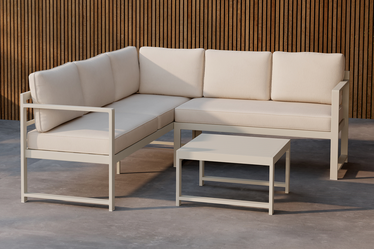 Gruppo angolare 'Ios' - Beige