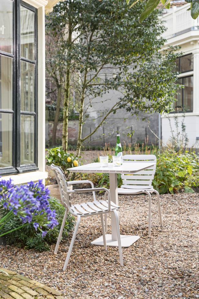 Tavolino da bistro 'Vondel' 71x71cm - Verde