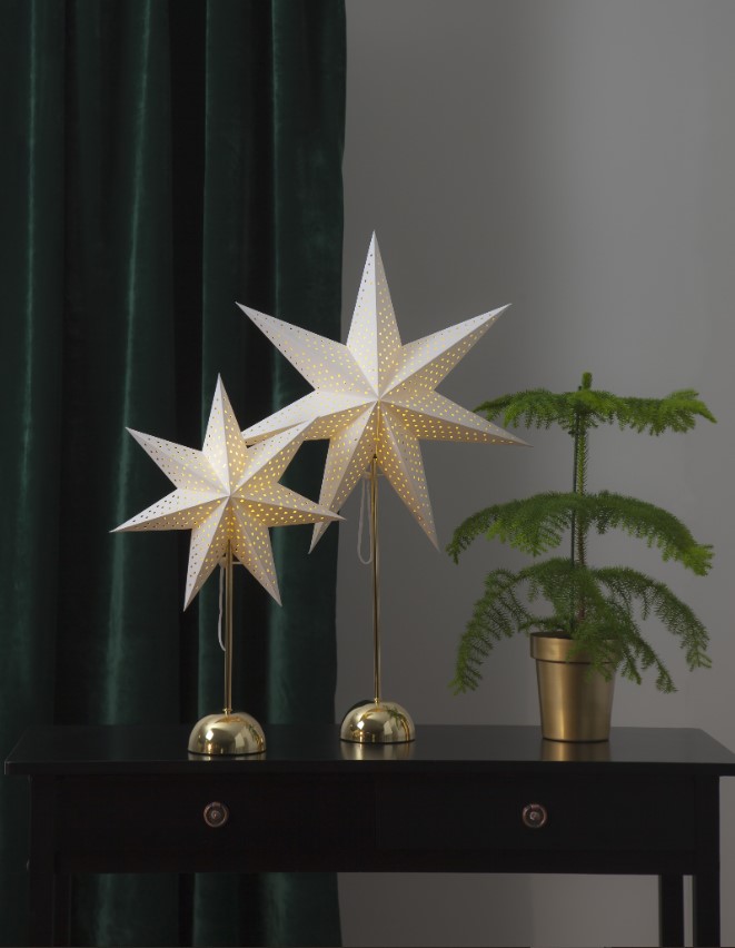 Stella di Natale 'Lottie' - Bianco