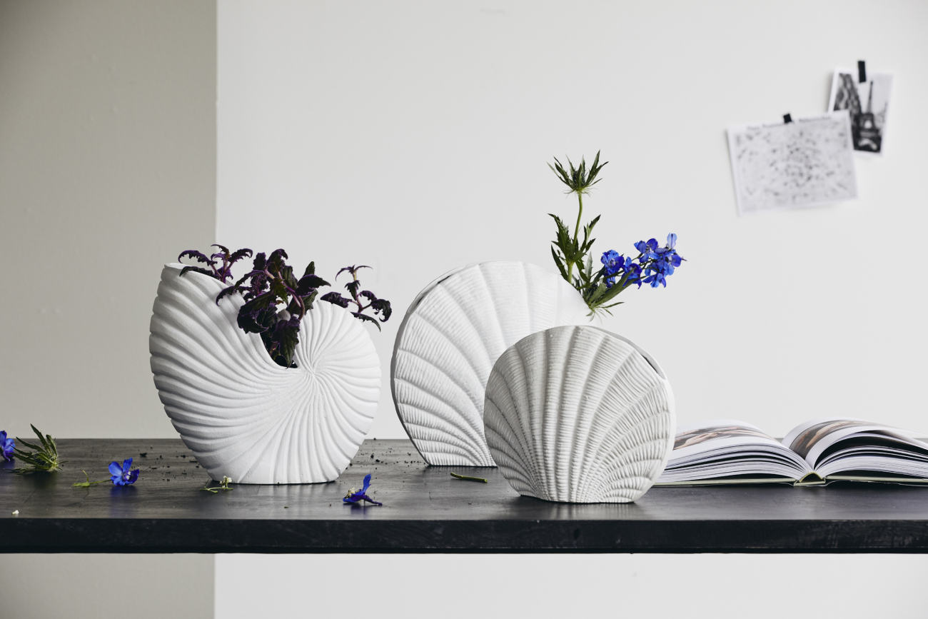 Vaso 'Rakitu' - Bianco