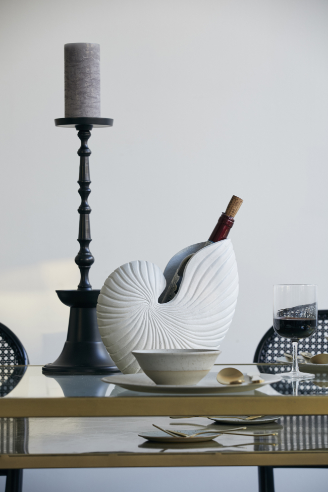 Vaso 'Rakitu' - Bianco