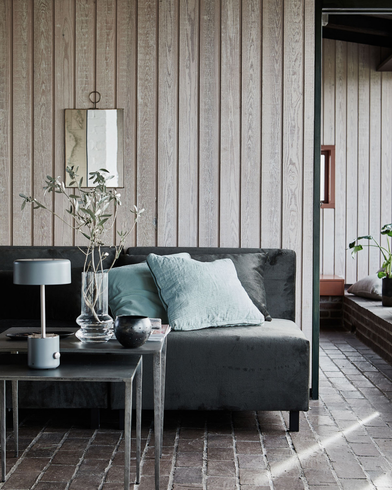 Lampada da tavolo 'Bring' - Grigia