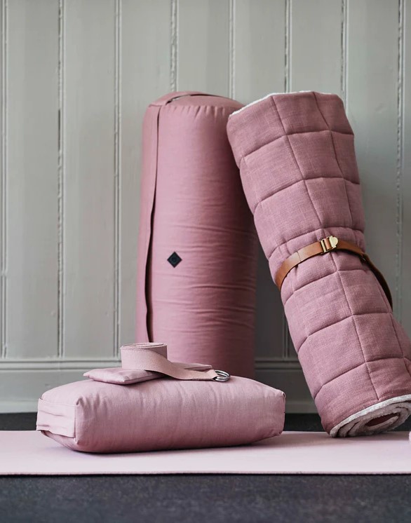 Tappeto 'Yin Yoga' - Rosa