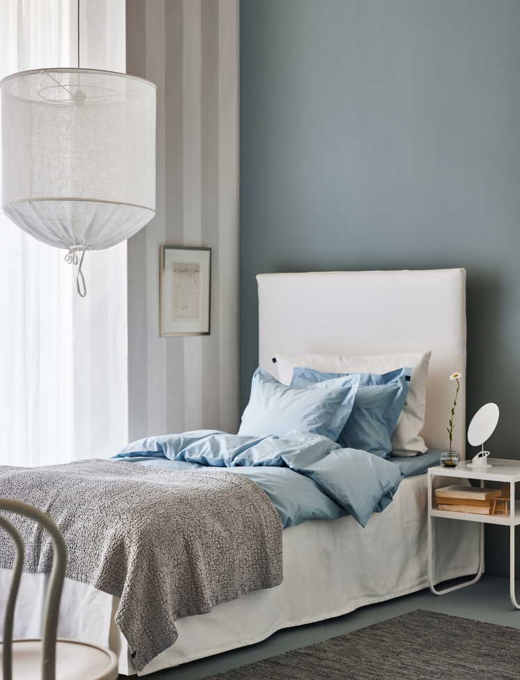 Copertura per letto 'Weeknight' 90x220x42 - Bianco