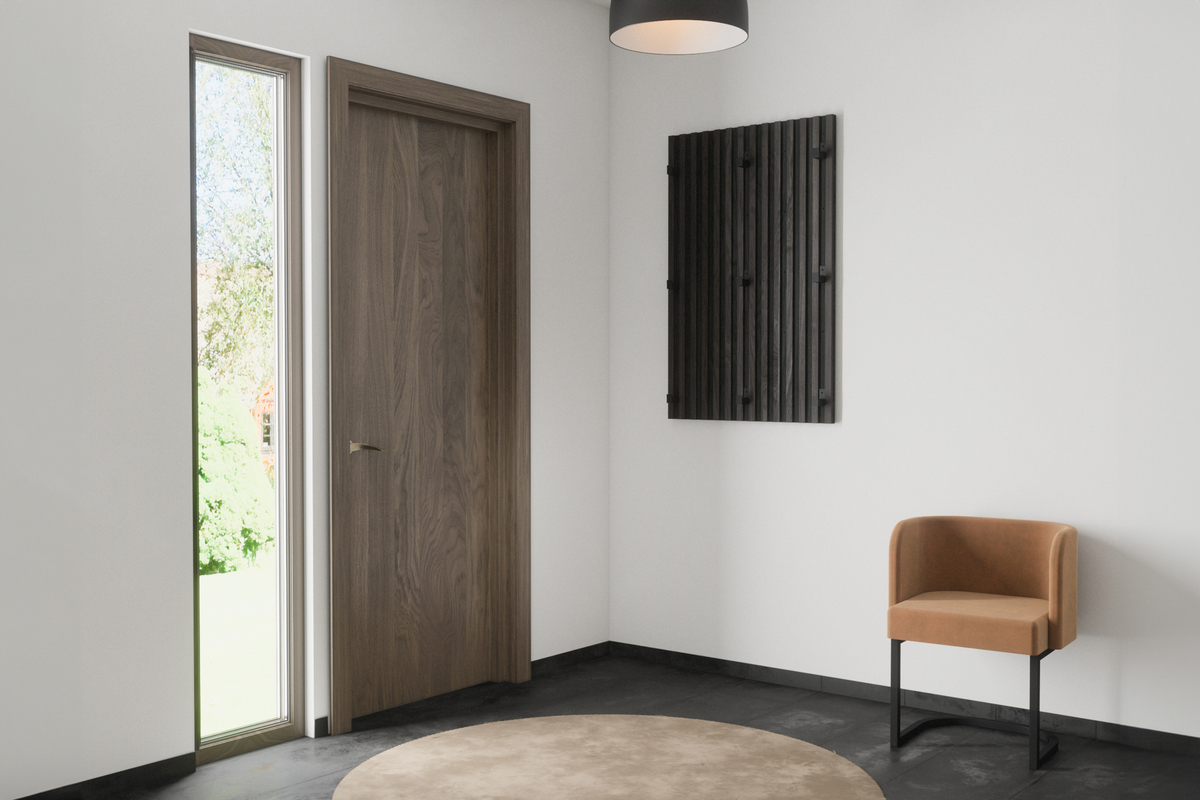 Appendiabiti 'Campiano' - Marrone