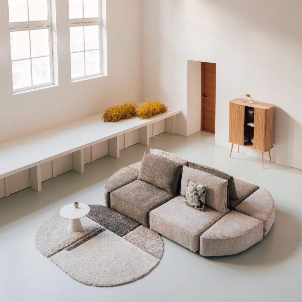 Divano 'Hunter' 3 posti - Sabbia