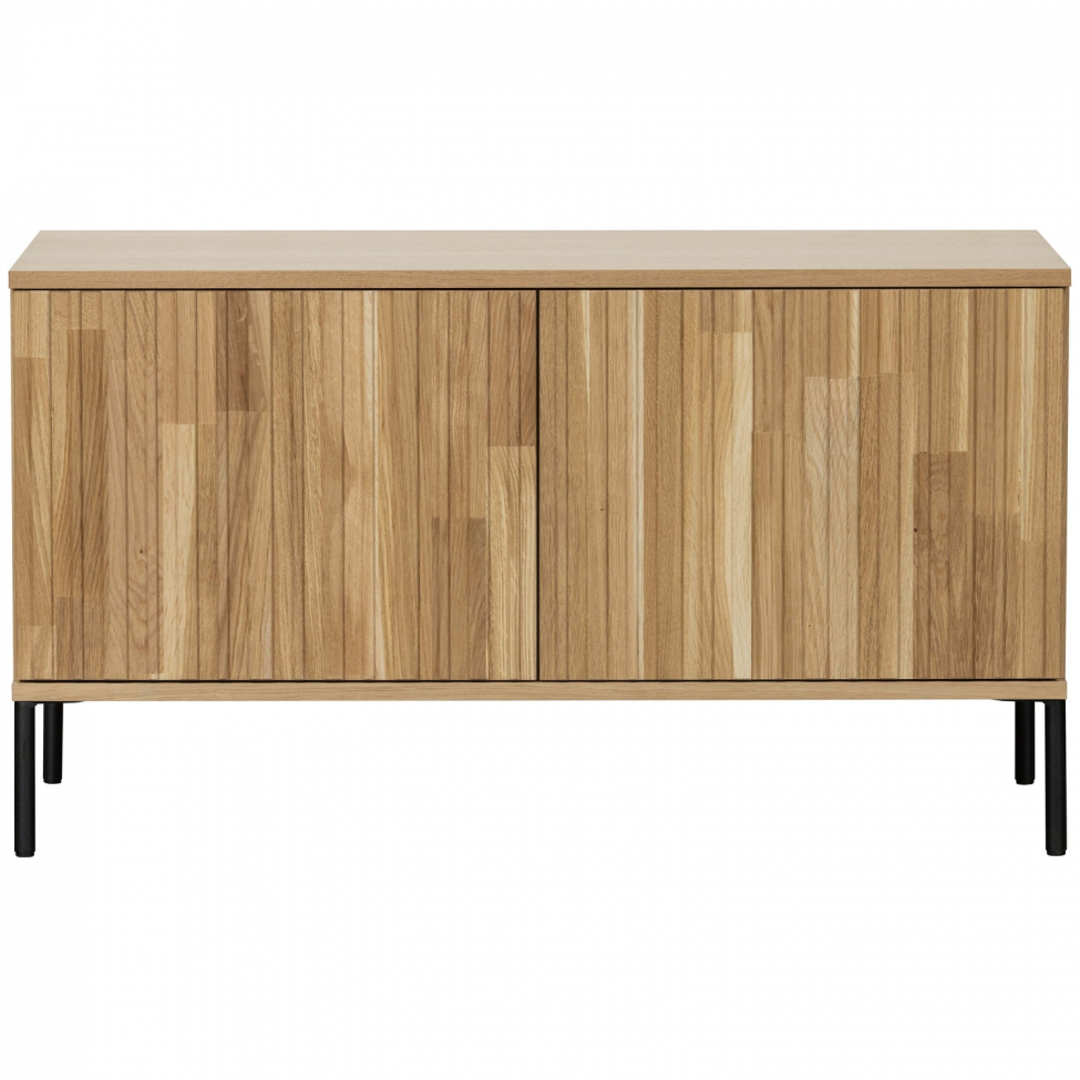 Mobile TV 'New Gravure' 100 cm - Rovere/Nero