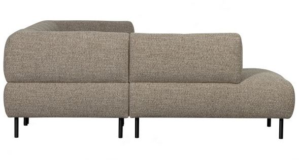 Divano angolare sinistro 'Lloyd' - Marrone