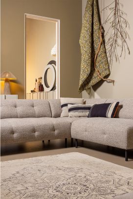 Divano angolare destro 'Lloyd' - Verde