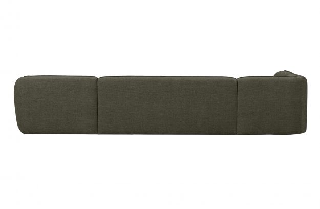 Divano sinistro 'Polly' - Verde