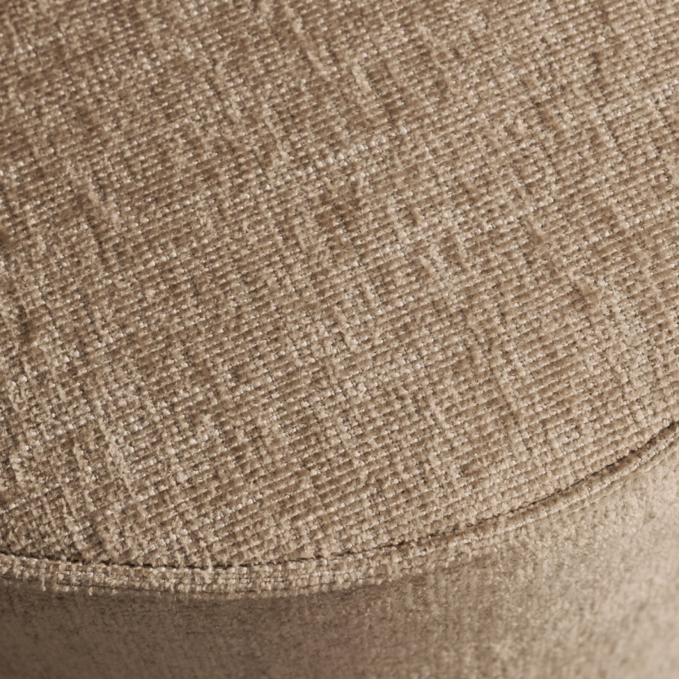 Puff 'Pearl' - Marrone chiaro